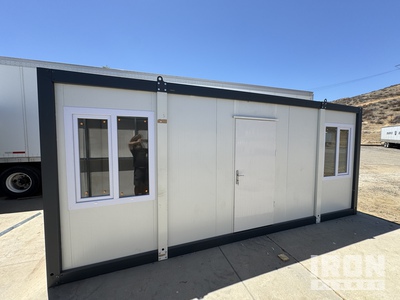 20 ft x 8 ft Skid-Mounted Mobile Office