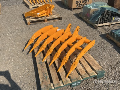 44 in Excavator Rake - Fits Cat 305