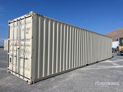 2025 40 ft High Cube Contenedor de almacenamiento