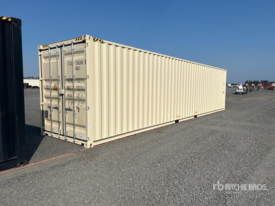 2025 40 ft High Cube Storage Container
