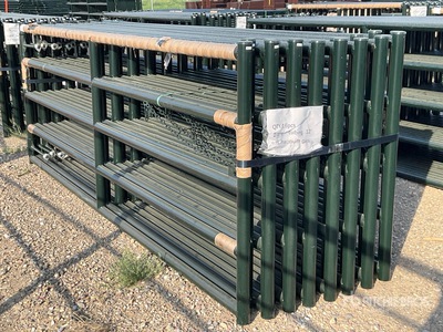 Quantity of (16) 2024 BYT 12 ft x 4 ft Magnum Ranch Livestock Gate (Unused)