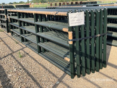Quantity of (16) 2024 BYT 16 ft x 4 ft Magnum Ranch Livestock Gate (Unused)