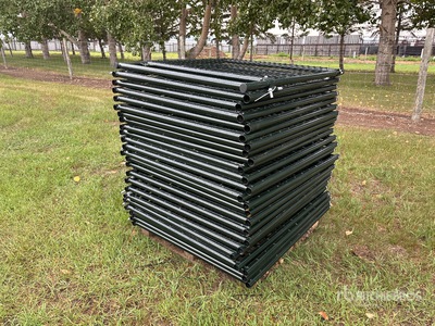 Quantity of (24) 2025 BYT MSRG04 4 ft x 4 ft Mesh Ranch Livestock Gate (Unused)