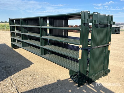 Quantity of (24) 2025 BYT 16 ft x 5 ft Ranch Panel para ganado (Unused)