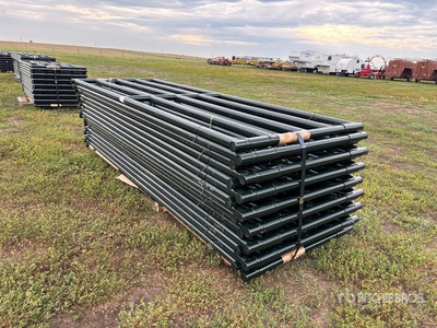 Quantity of (16) 2024 BYT MRG120 12 ft x 4 ft Steel Heavy Duty Magnum Ranch Livestock Gate (Unused)