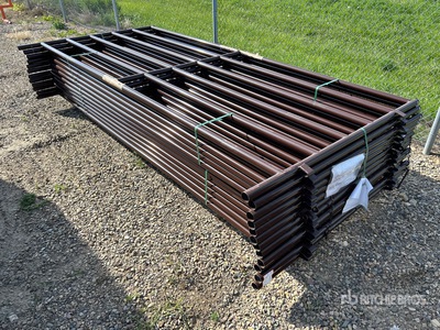 Quantity of (12) 2025 BYT HDALYPNL12 12 ft x 5 ft 10 in Alley Livestock Panel (Unused)