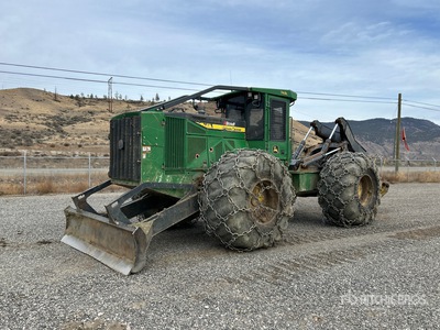 2015 John Deere 748L 4x4 Skidder
