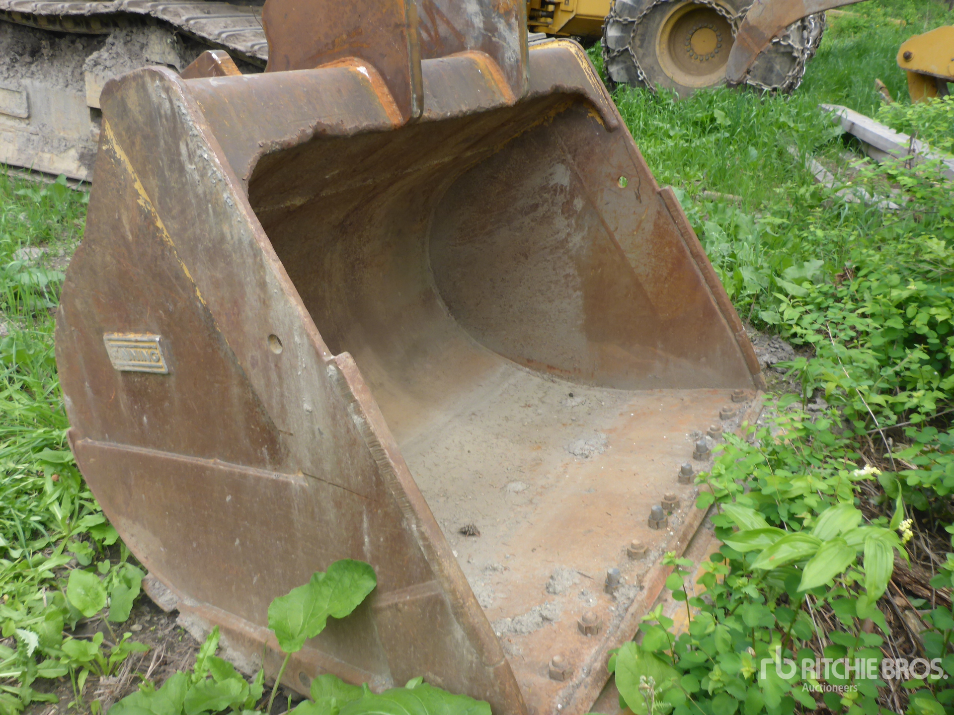 Cat 72 in Q/C Cleanup Godet de pelleteuse - Fits Cat 568GF