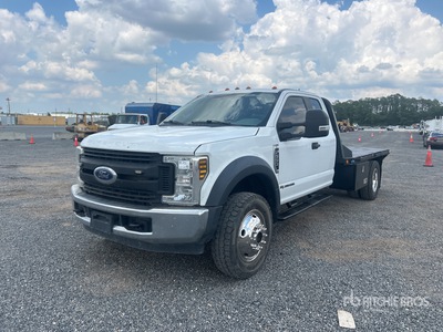 2019 Ford F-550 XL 4x4 Extended Cab Flatbed Truck