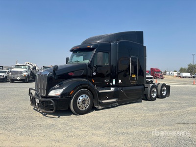 2019 Peterbilt 579 6x4 Cabeza Tractora Cabina Dormitorio