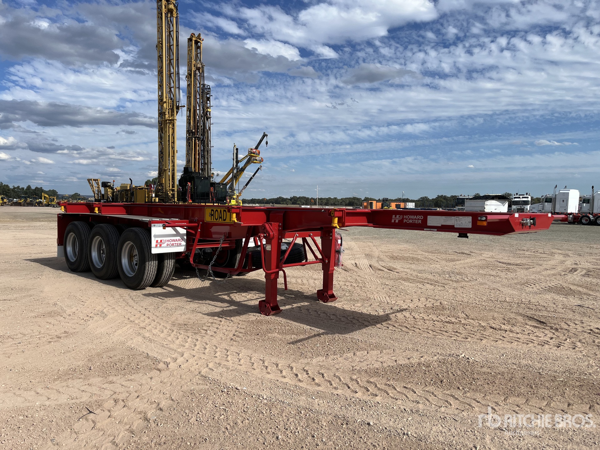 2024 Howard Porter 9.5 m Tri/A Container Trailer (Unused)