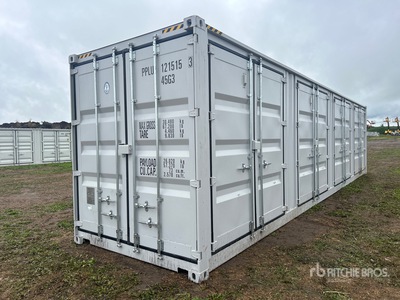 2025 40 ft High Cube Multi-Door 40 ft One-Way High Cube Multi-Door Storage Container
