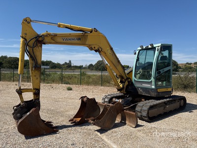 2015 Yanmar VIO80-1A Pelle Sur Chenilles Koparka gąsienicowa