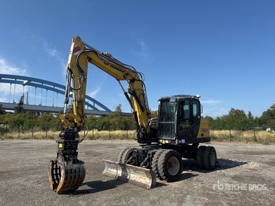 2021 Yanmar B110W Pelle Sur Pneus Wheel Excavator