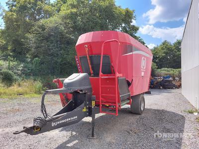 2017 Kongskilde VM 18 Melangeuse Distributrice 1 Essieu S/A Feed Wagon