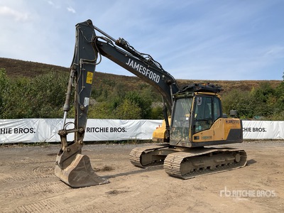 2012 Volvo EC140DL Tracked Excavator