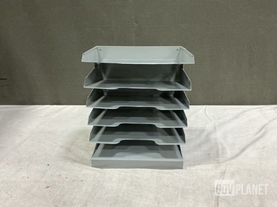 (14) Desktop Horizontal 6-Slot File Organizers
