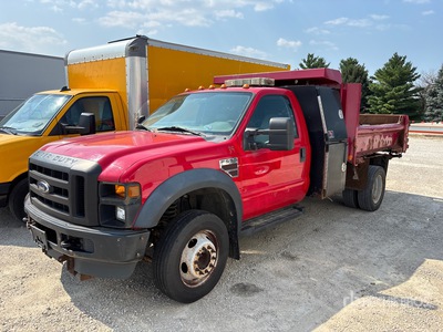 2010 Ford F-550 XL 4x2 Tipper Truck (Inoperable)