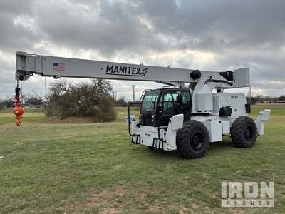 Manitex M150 15 ton 4x4x4 Kraan voor ruw terrein