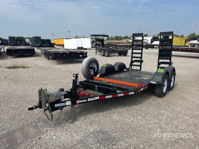 2023 MMDI 510RCMPH 10 ft T/A Equipment Trailer