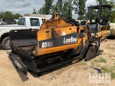 2018 LeeBoy 8510E Track Finisseur pour asphalte