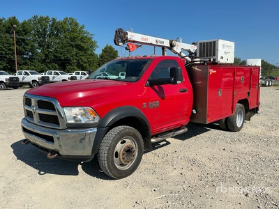2017 Ram 5500 4x4 Camion de service
