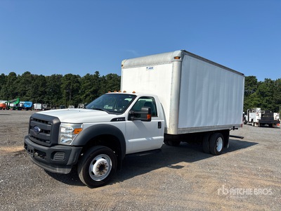 2013 Ford F-450 4x2 Van Truck