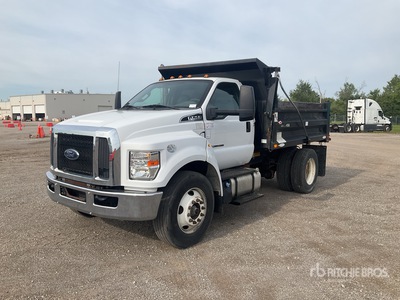 2016 Ford F-750 4x2 S/A Dump Truck