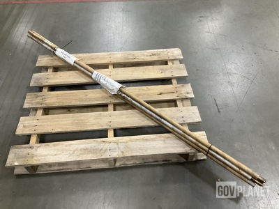 (5) Threaded Metal Rods