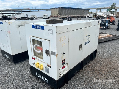 2018 General 40 kW Skid-Mounted Groupe électrogène