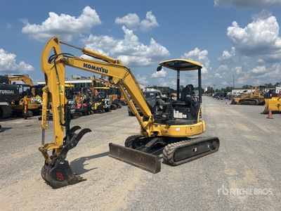 2017 Komatsu PC35MR-5 Mini Excavator