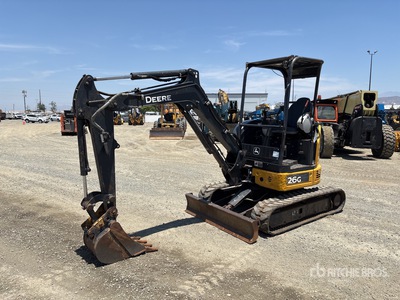 2020 John Deere 26G Mini Excavator