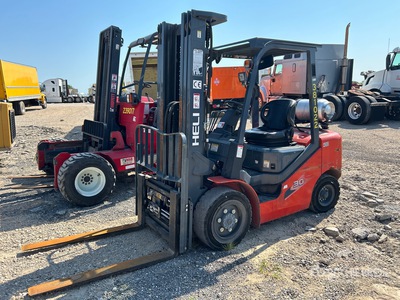 2021 Heli CPYD30-KU1H 4080 lb Cushion Tire Forklift