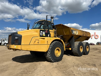 2012 Cat 740B Knickgelenkter Muldenkipper