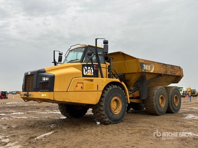2012 Cat 740B Knickgelenkter Muldenkipper