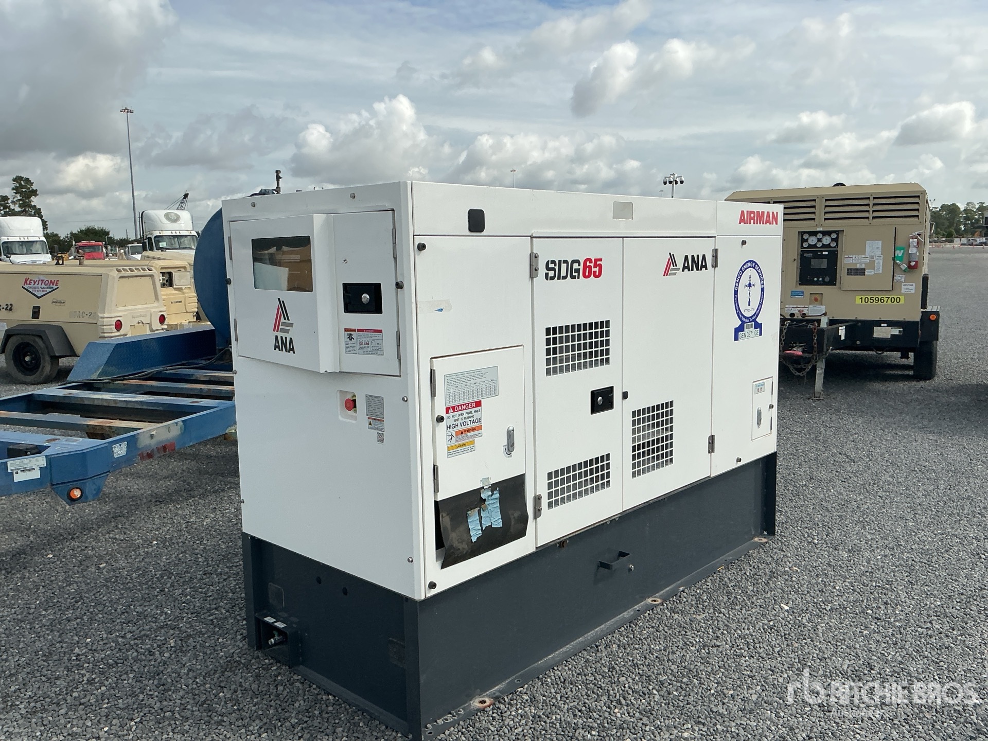 2013 Isuzu SDG65S-8E1 63 kVA Generator Set