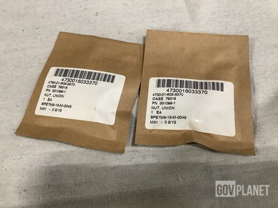 (2) Meggitt 331099-1 Union Nuts