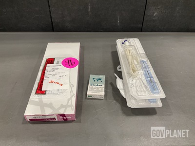 (5) Locking Screws, (1) Sinus Implant & Assorted Items
