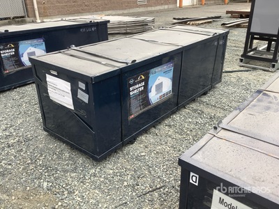 2025 Gold Mountain SP204012P- 420g PVC 1.525m 20 ft x 40 ft x 12 ft Storage Building (Unused)