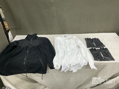 (52) Pairs of Assorted Gloves, (21) Shirts, (8) Jackets & Assorted Items