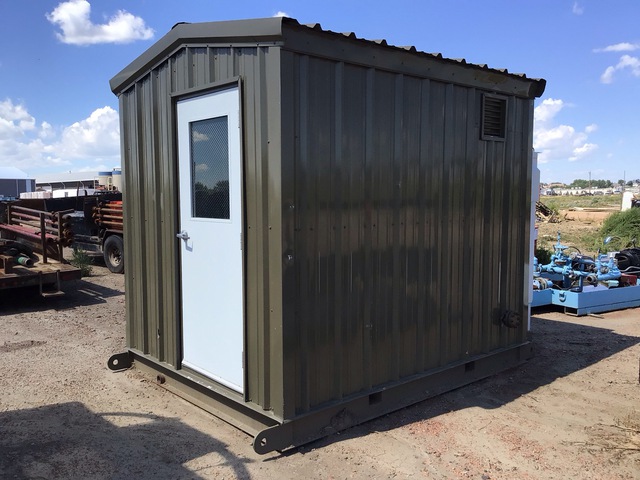 Solid Solution 8 X 10 Skid-Mounted Pump House Solid Solution 8 X 10 Skid-Mounted Pump House