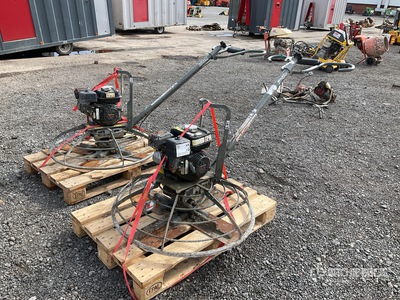 Quantity of (2) 2014 Wacker Neuson CT 36-5A Power Trowel