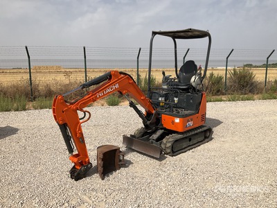 2016 Hitachi ZX17U-5 Mini Excavadora