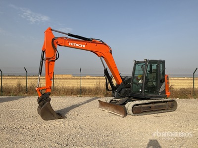 2017 Hitachi ZX85USB-5A Tracked Excavator