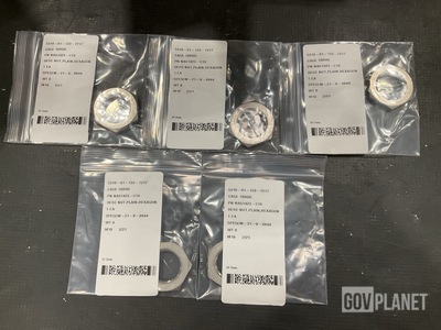 (100) National Aerospace NAS1423C16 Hexagon Plain Nuts