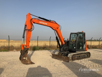 2016 Hitachi ZX85USB-5A Escavatore cingolato
