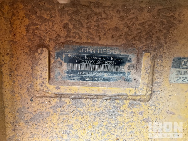 TOPADOR FRONTAL 2016 JOHN DEERE 700JLGP