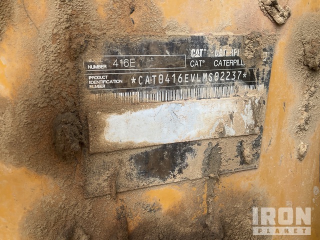 RETROEXCAVADORA 2012 CATERPILLAR 416E