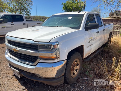 2018 CHEVROLET SILVERADO 1500 4x4 Crew Cab Silverado Ute (Inoperable)