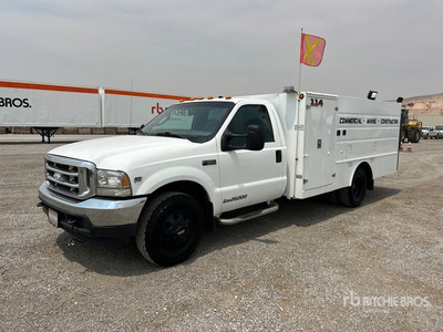 2004 Ford F-350 XL 4x2 Utiliteits vrachtwagen